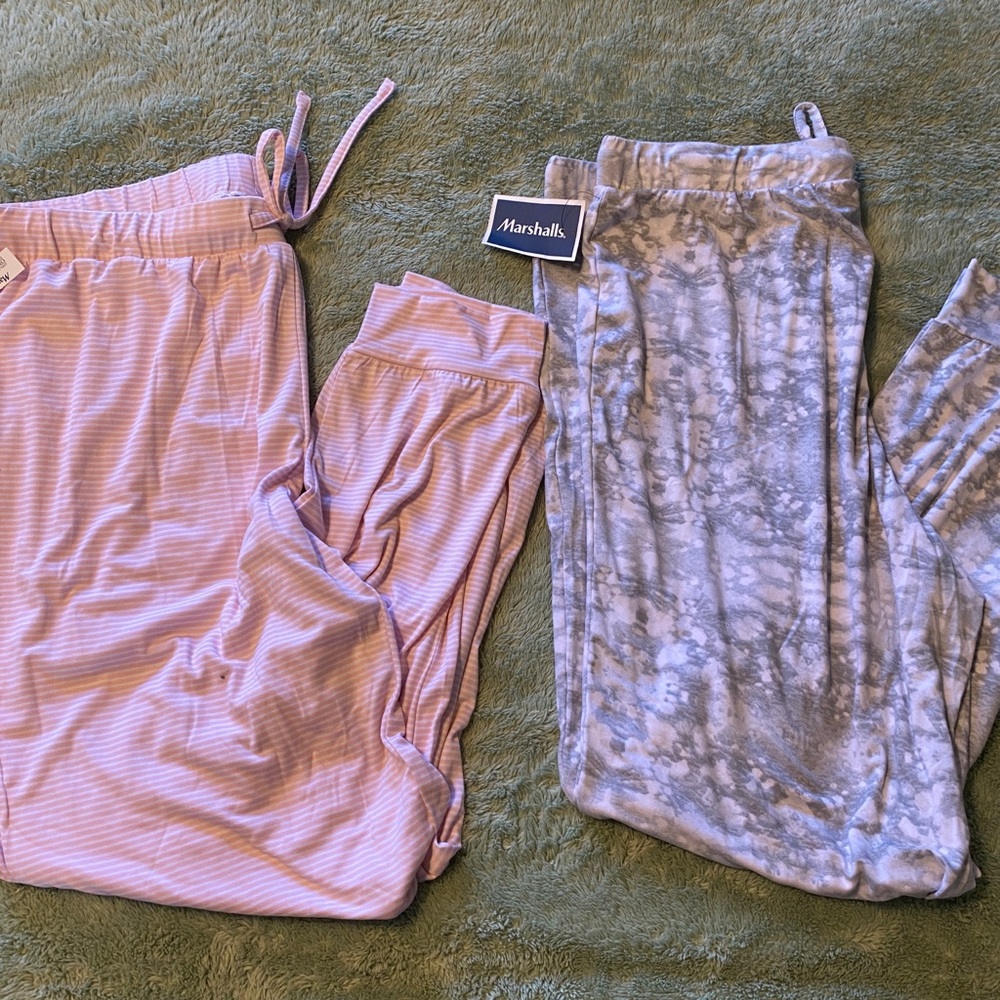 TWO PAIRS of Tahari Pajama Pants